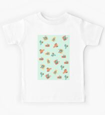 cameras and film pattern Kids Tee