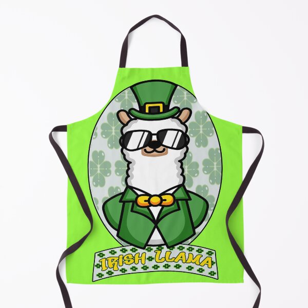 Item preview, Irish Llama Alpaca Face Cute St Patrick Day Baby Girls designed and sold by smarayoung.