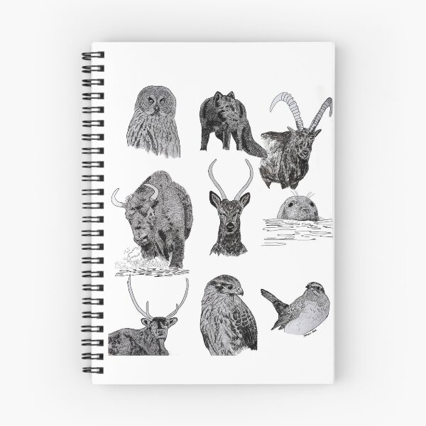Item preview, wild life photo drawing designed and sold by schandorffdk.