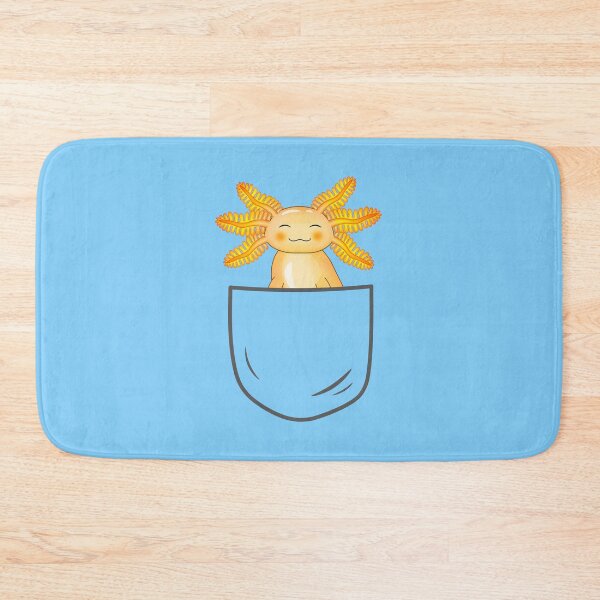 Item preview, Yellow Axolotl Inside Pocket designed and sold by Purr95.