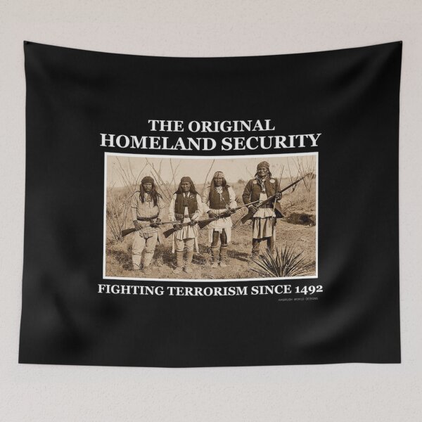 Item preview, Homeland Security Fighting Terrorism T-ShirtThe Original Homeland Security Fighting Terrorism Since 1492 T-Shirt designed and sold by ElizabethVi.