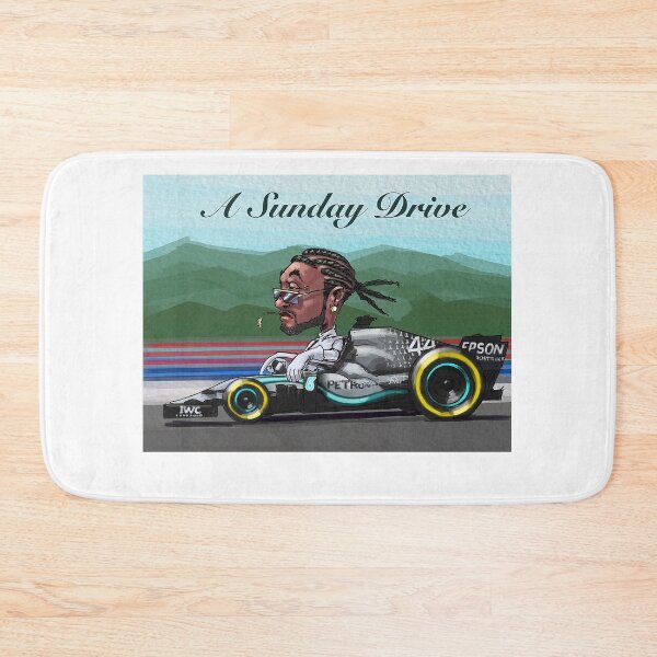 Item preview, Lewis Hamilton- A Sunday Drive designed and sold by NiceDesigning.