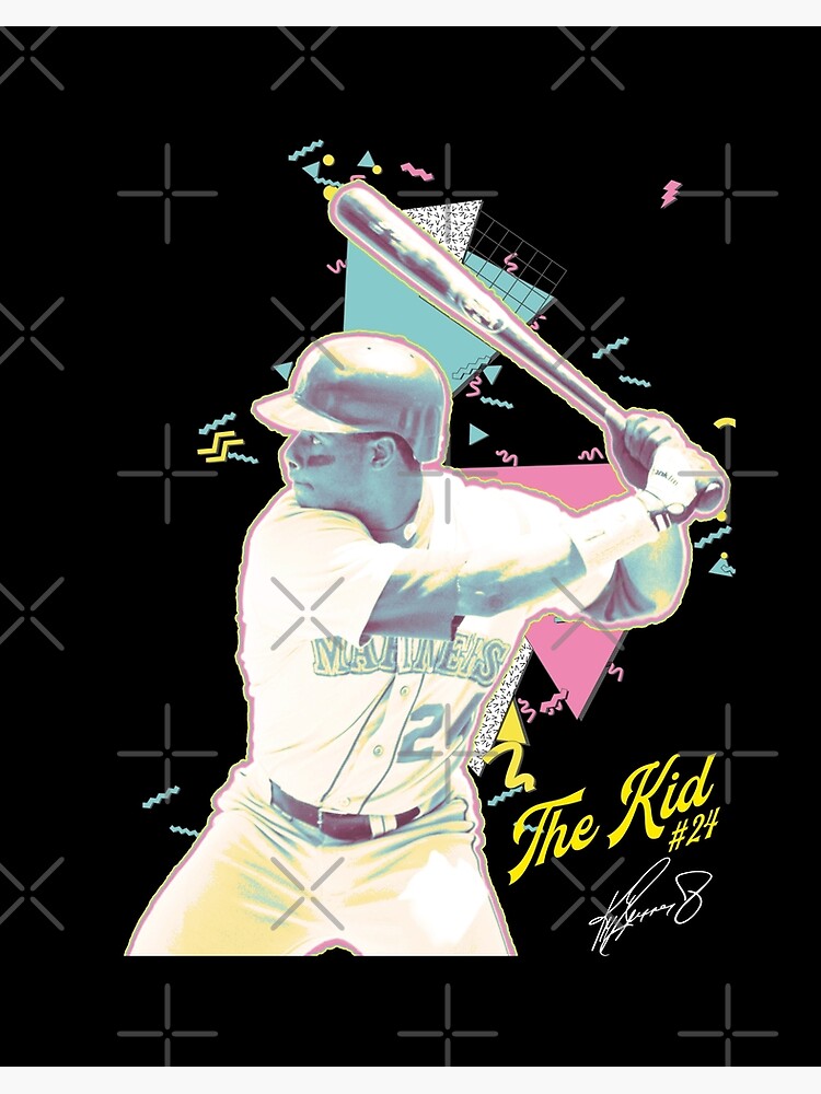 Ken Griffey Jr The Kid Baseball Vintage Retro 80s 90s Rap Style