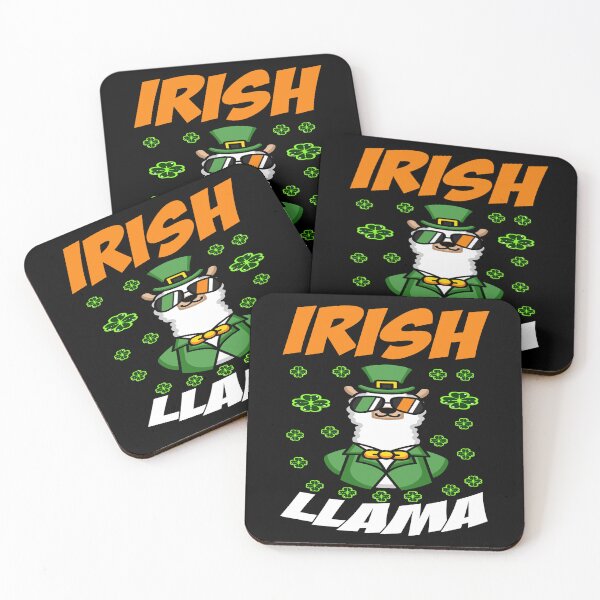 Item preview, Irish Llama Alpaca Face Cute St Patrick Day Baby Girls  designed and sold by smarayoung.