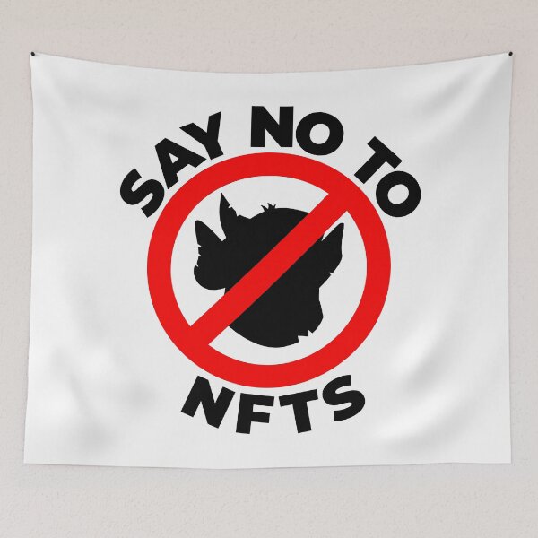 Item preview, Say No To NFTs designed and sold by WPahat.