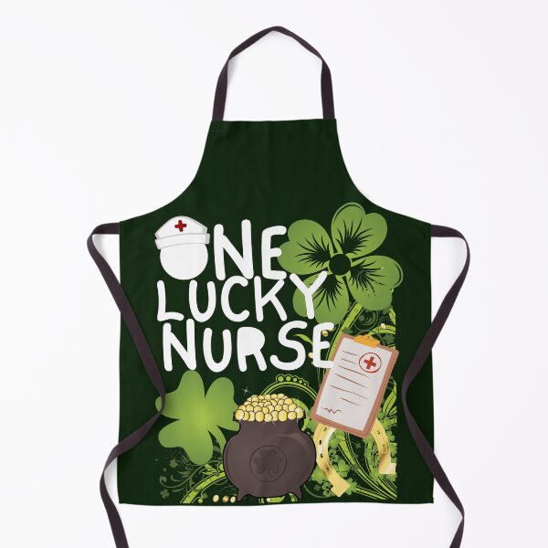 Item preview, One Lucky Nurse, One Lucky ER Nurse, St Patrick's Day Nurse designed and sold by Coralgb.