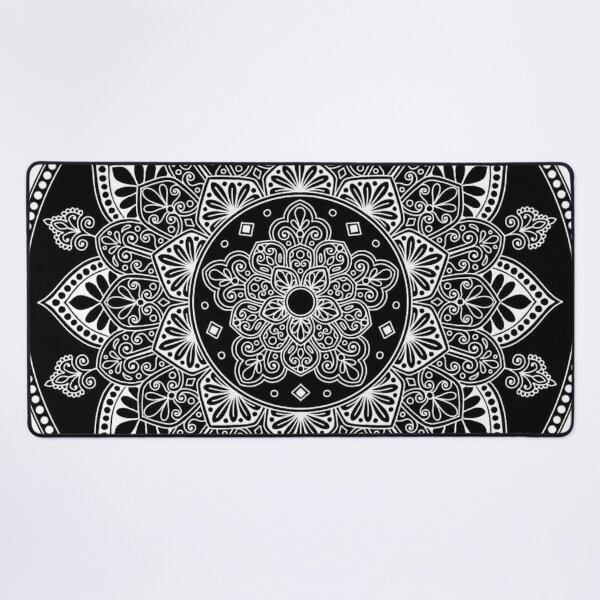 Item preview, Black and White Mandala Design designed and sold by banothsonu.