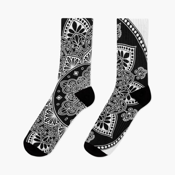 Item preview, Black and White Mandala Design designed and sold by banothsonu.