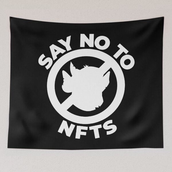 Item preview, Say No To NFTs designed and sold by WPahat.