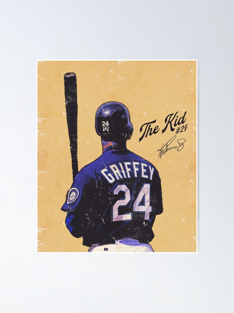 Ken Griffey Jr The Kid Baseball Vintage Retro 80s 90s Rap Style