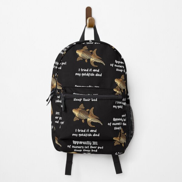 Item preview, Apparently 30% of owners let their pet sleep their bed, I tried it and my goldfish died CLASSIC T_SHIRTS designed and sold by Global Wave Designs.