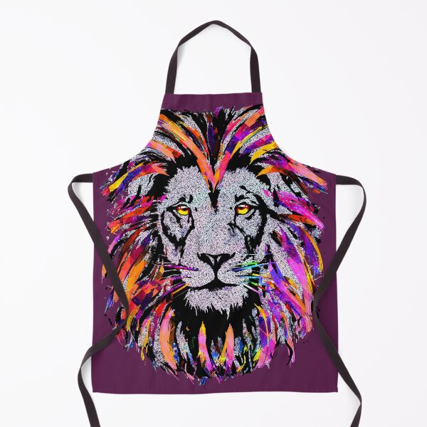 Item preview, Lion Spirit Animal - Lion Head - Wildlife - Big Cat designed and sold by BigWildKiwi.