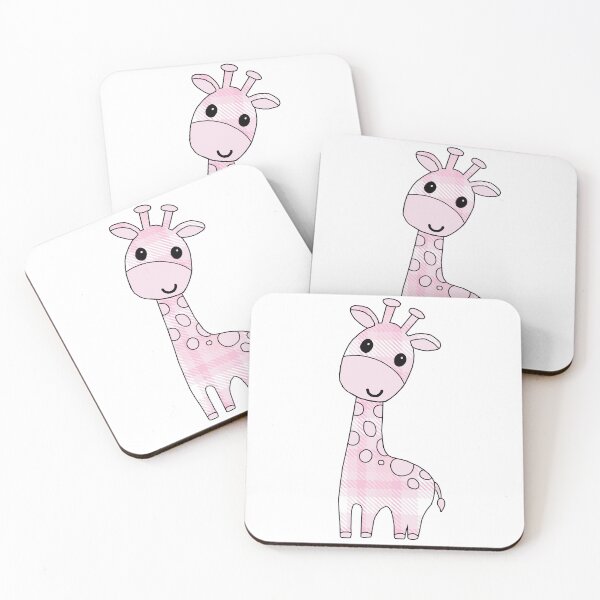 Item preview, cute little giraffe (check edition) designed and sold by ShipsinParadise.