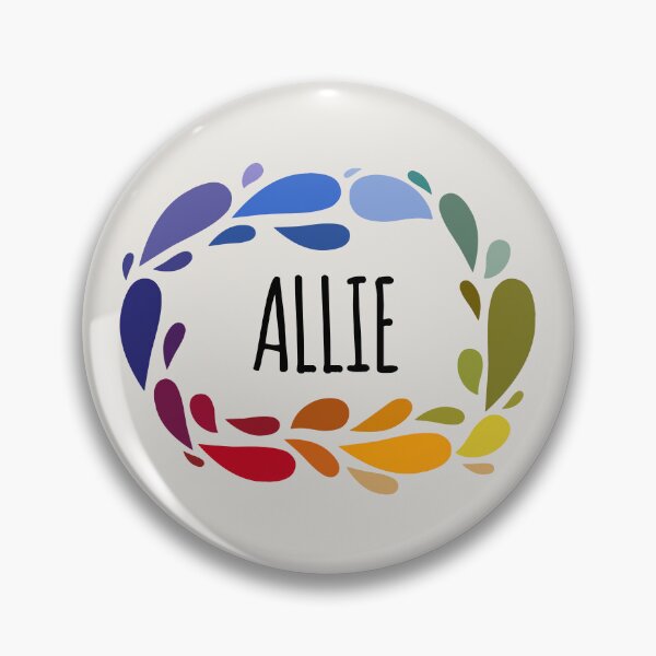 Item preview, Allie Name Cute Colorful Gift Named Allie designed and sold by kindxinn.