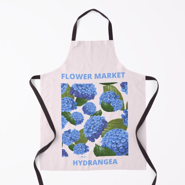 Item preview, Vintage Blue Hydrangea Flower Market designed and sold by Tamas Das.