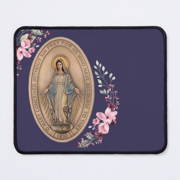 Item preview, Miraculous medal Virgin Mary The Blessed Virgin Mary designed and sold by AMDG Line.