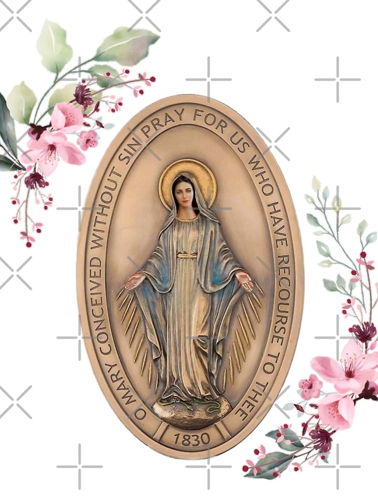 Medalla Milagrosa Virgen María La Santísima Virgen María | Pañuelo