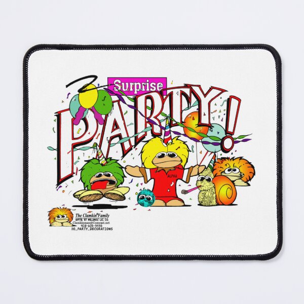 Item preview, Surprise Party - Clamkin Family Cartoon- Clamkins know how to throw a Party designed and sold by Bruce Ingrassia.