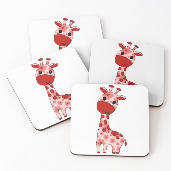 Item preview, cute little giraffe (floral edition) designed and sold by ShipsinParadise.