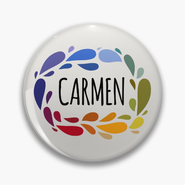 Item preview, Carmen Name Cute Colorful Gift Named Carmen designed and sold by kindxinn.