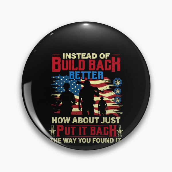 Item preview, Instead Of Build Back Better How About Just Put Shirt, American Patriotic Shirt, Let's Go Brandon, Anti Biden Shirt, Trump Supporters Shirt designed and sold by aymob.