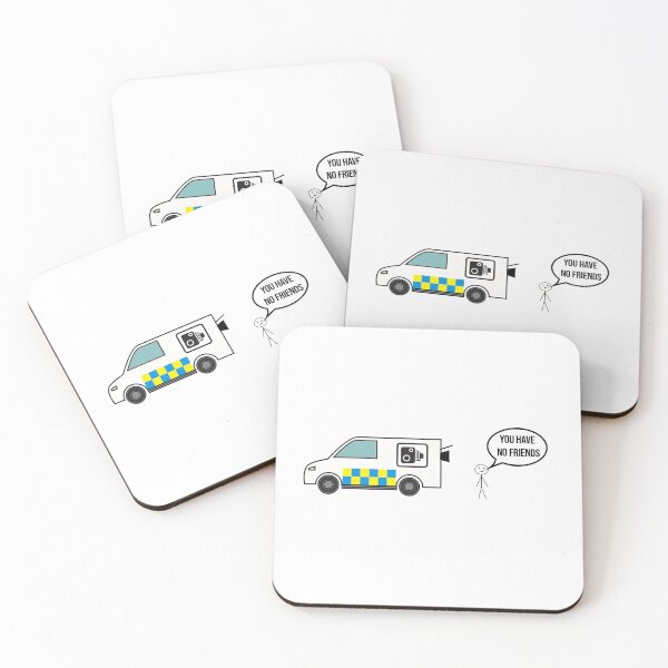 Item preview, Funny Police Van designed and sold by mclaren_media.