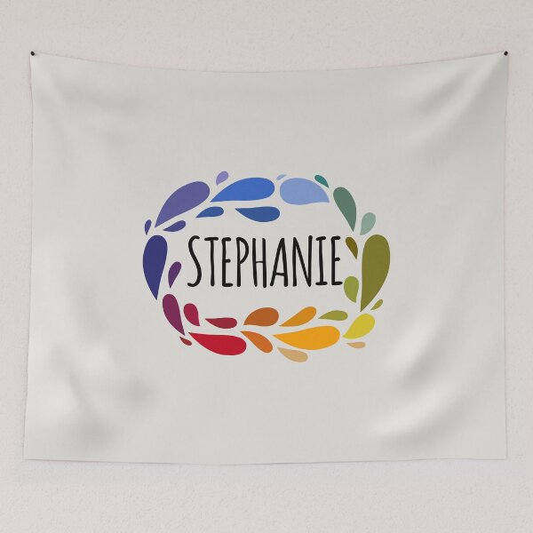 Item preview, Stephanie Name Cute Colorful Gift Named Stephanie designed and sold by kindxinn.