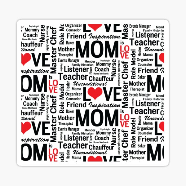 Item preview, Mom is Love Do it All Mom designed and sold by AntiqueImages.