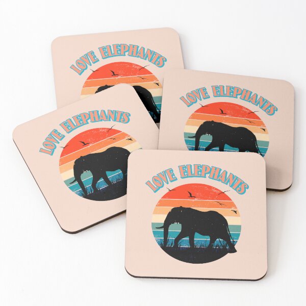 Item preview, Love Elephants designed and sold by AppareIIndustry.