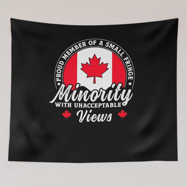 Item preview, Minority With Unacceptable View Shirt, Awakened Patriot, Republican Shirt, Small Fringe Minority Shirt, 2022 Freedom Convoy, Support Trucker designed and sold by aymob.