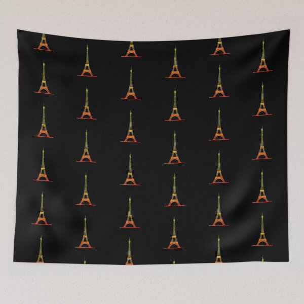 Item preview,  EIFFEL TOWER PARIS FRANCE COLORFUL VIEW designed and sold by samArtline.