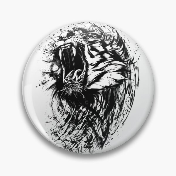 Item preview, china tiger anger design designed and sold by DanishDesignCo.