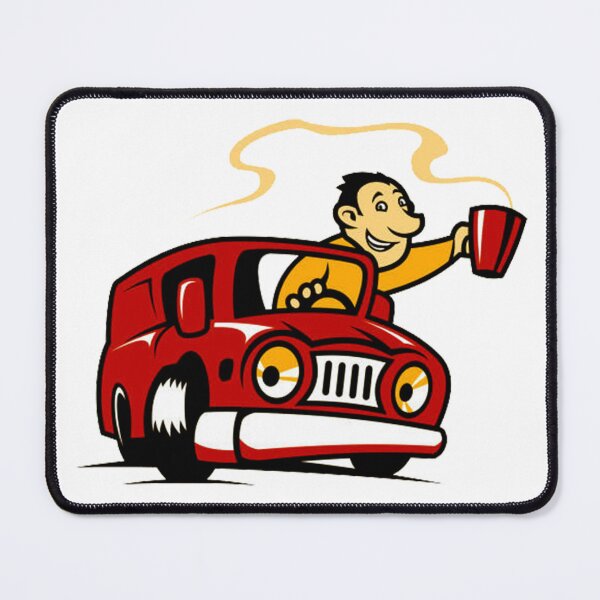 Item preview, Coffee On Car designed and sold by Roadbubble.
