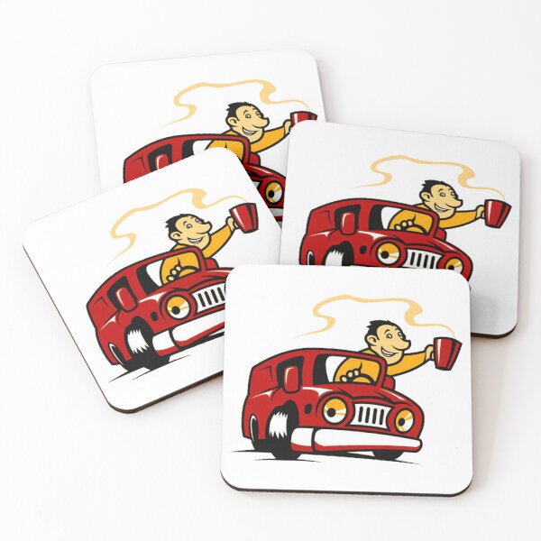 Item preview, Coffee On Car designed and sold by Roadbubble.