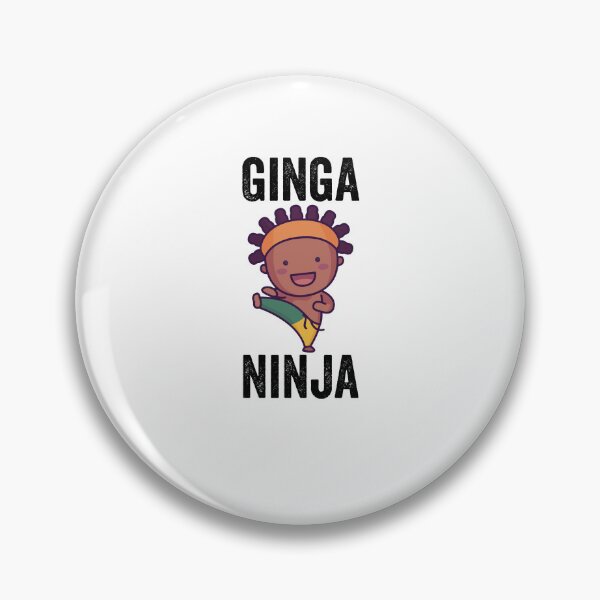 Item preview, Diseño de capoeira de luchador brasileño Ginga Ninja designed and sold by ZzCorezZ.