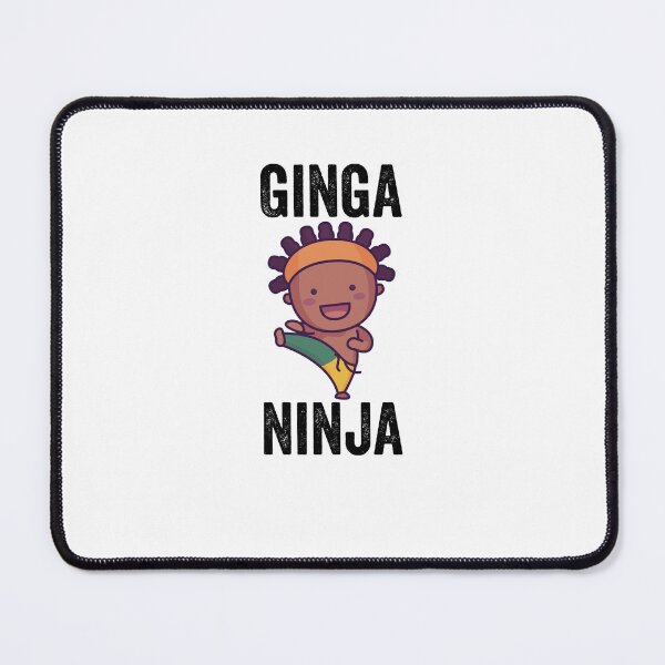 Item preview, Ginga Ninja Brazilian Fighter Capoeira Design designed and sold by ZzCorezZ.