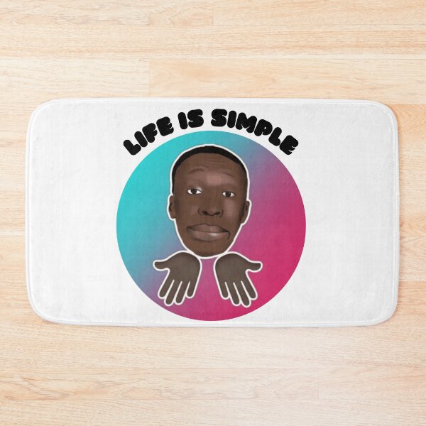 Item preview, Life is simple, Learn From Khaby, funny shirt designed and sold by xteamdesign.