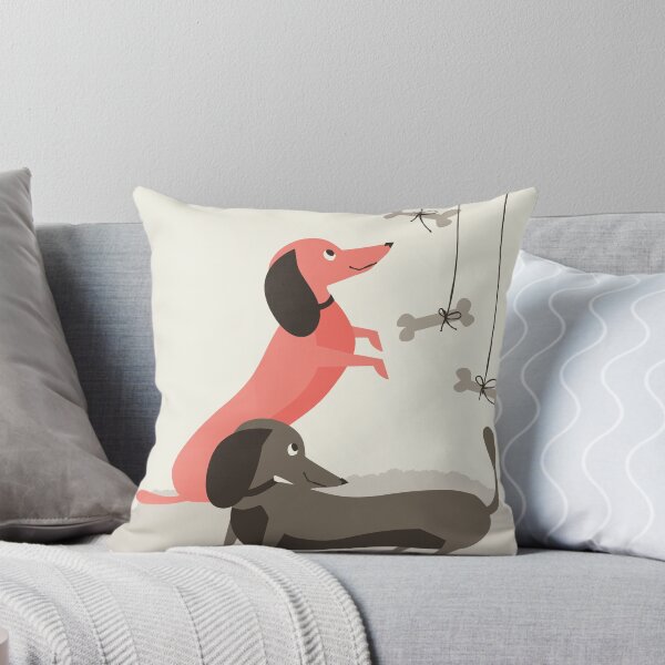 Item preview, Duo of Dachshunds (no. 2) designed and sold by RetroRudolphs.