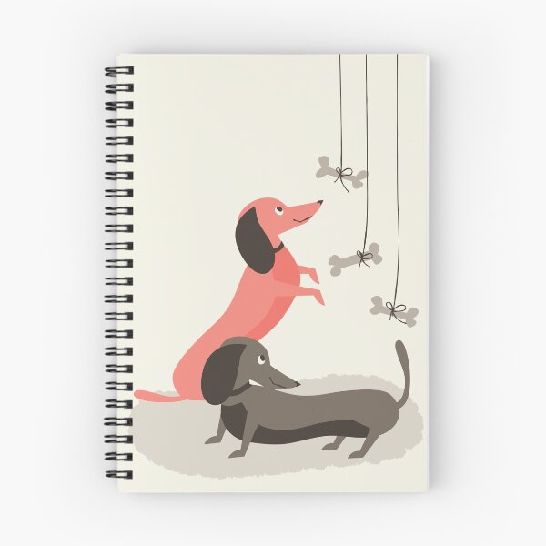 Item preview, Duo of Dachshunds (no. 2) designed and sold by RetroRudolphs.