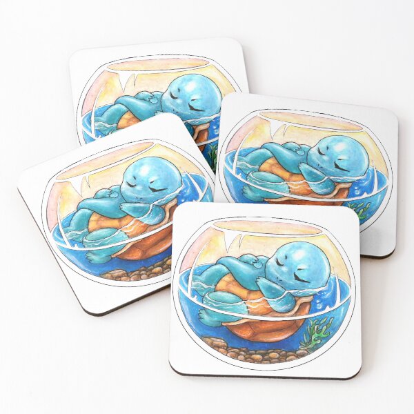 Item preview, Snoozing Water Type Starter designed and sold by Levana-Jane.