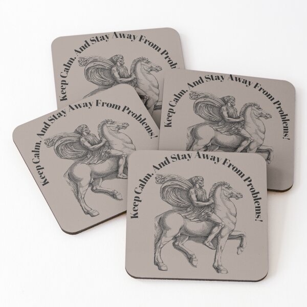 Item preview, Keep Calm and Stay Away From Problems designed and sold by Freihalt.
