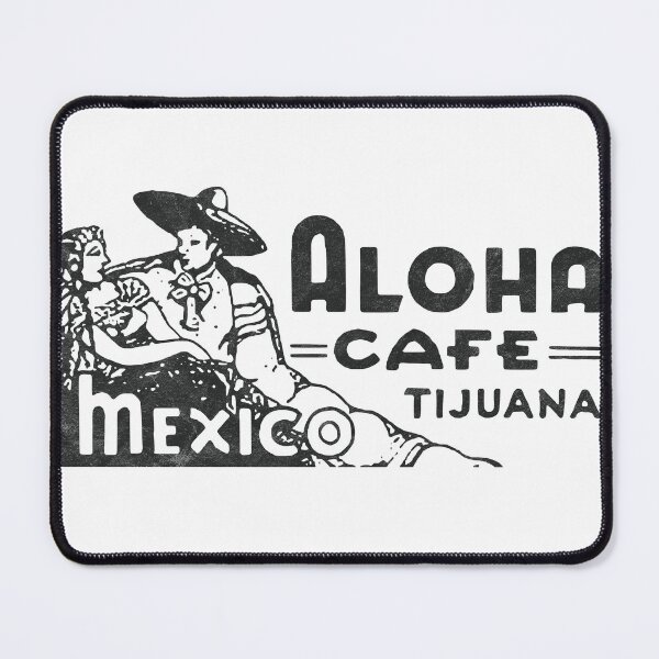 Item preview, Tiki Bar / Aloha Cafe Tijuana Mexico / Black Print designed and sold by Roger-C.