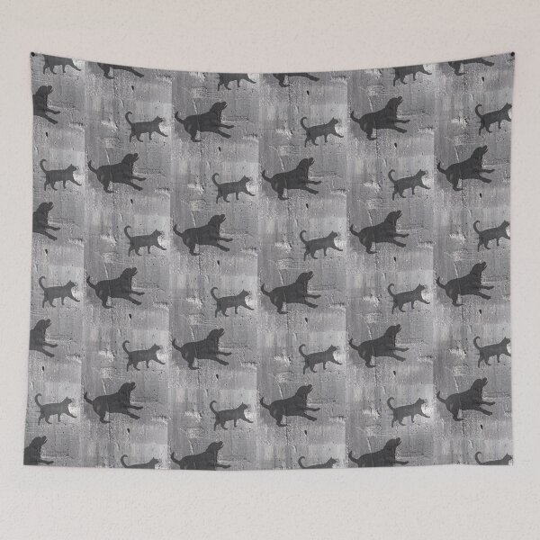 Item preview, Dog Cat Wall Art Chase Silhouette  designed and sold by stuartsemporium.