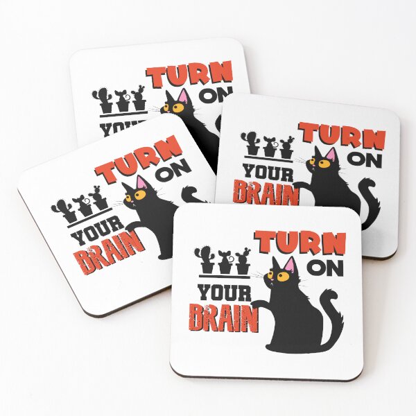 Item preview, TURN ON YOUR BRAIN designed and sold by ELALJUR.