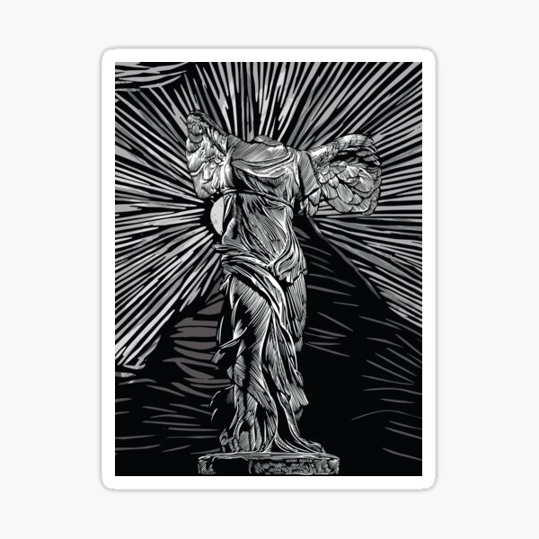 Nike of Samothrace Sticker