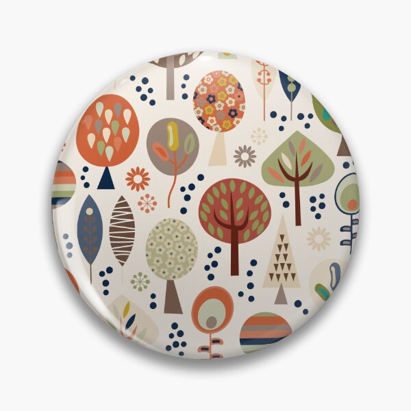 Item preview, Luonto, Mid Century Modern Jungle of Delight designed and sold by BesanoStyle.