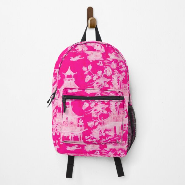 Item preview, Pink chinoiserie watercolor designed and sold by coolkatia.