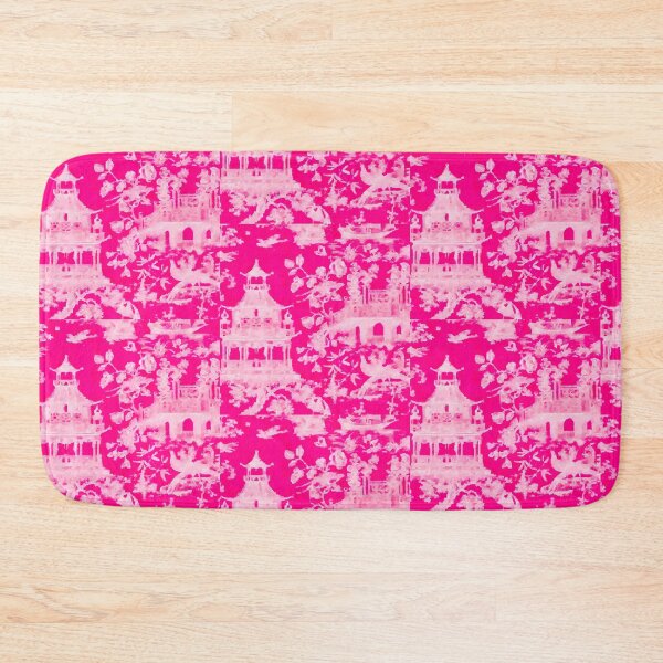 Item preview, Pink chinoiserie watercolor designed and sold by coolkatia.