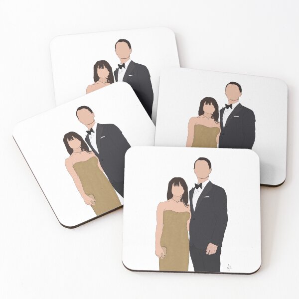 Item preview, Ansel Elgort & Violetta Komyshan - red carpet designed and sold by Beautifutebol.