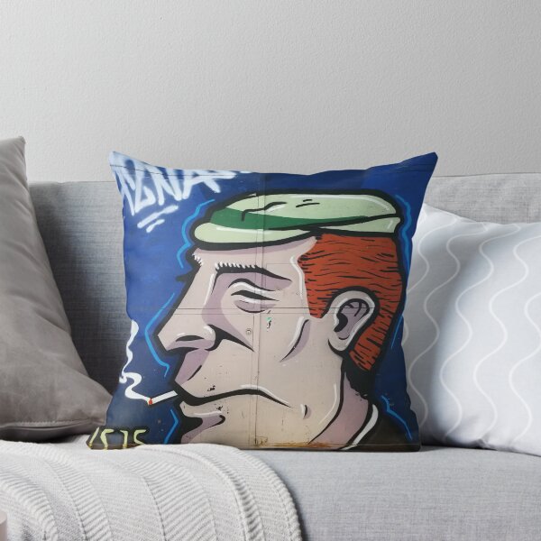 Item preview, Graffiti of smoking man designed and sold by PicHuang.